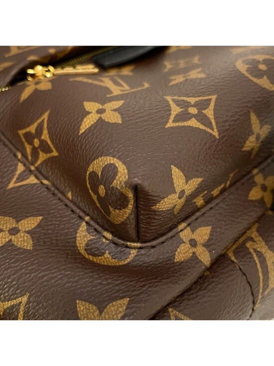 Louis Vuitton Backpack Monogram Palm Spring PM Noir Black main image 4